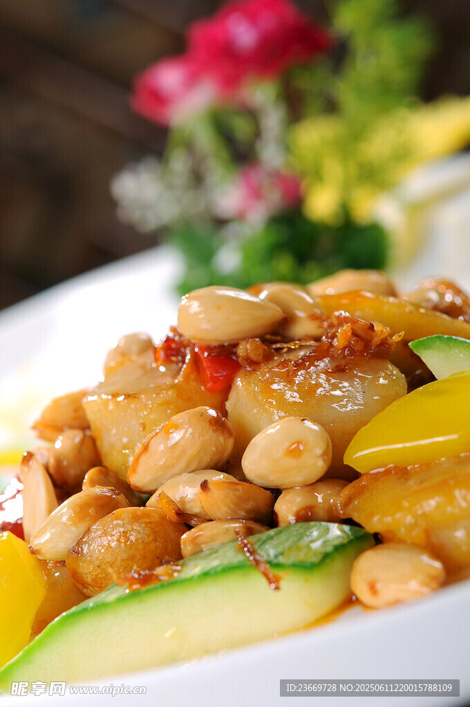 美味腰果鸡丁