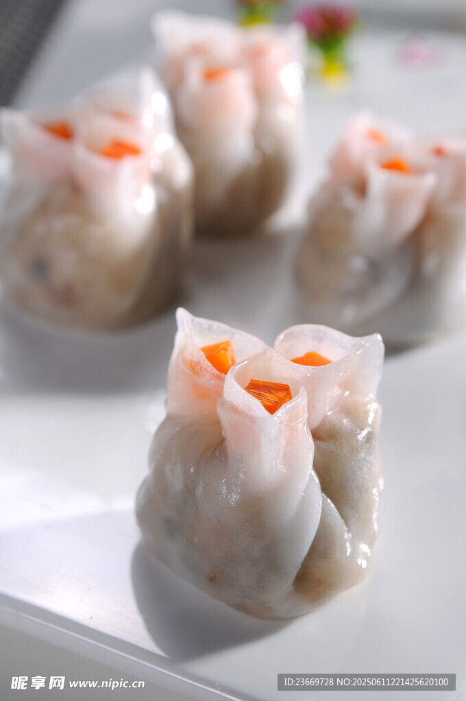 美味虾肉烧麦