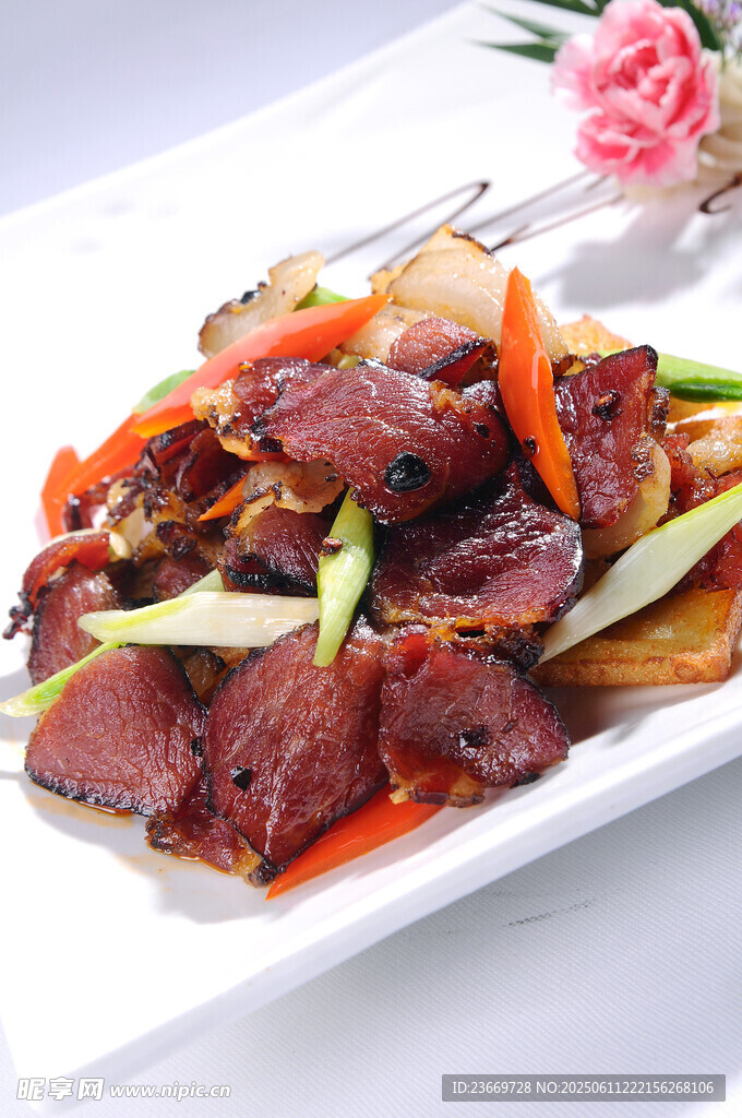 四川炒腊肉