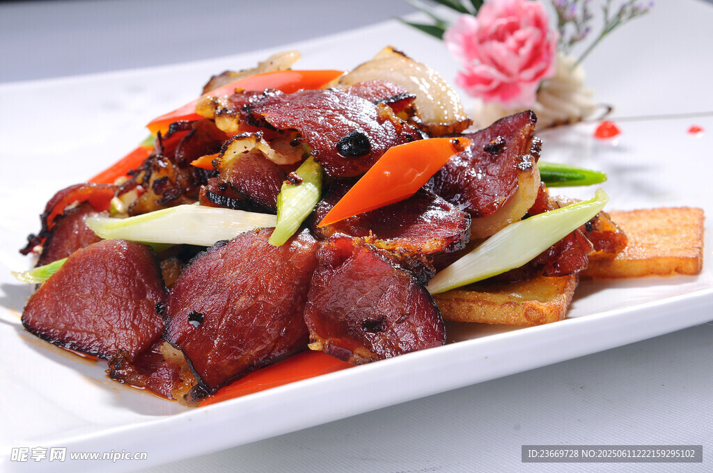 四川炒腊肉