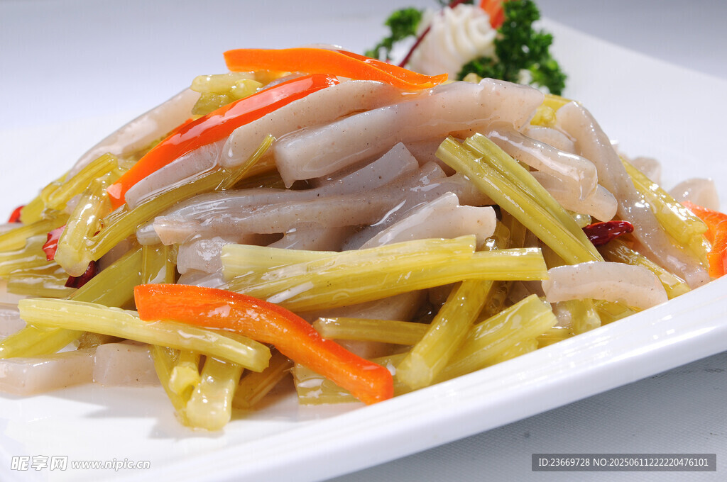 浆水菜炒魔芋