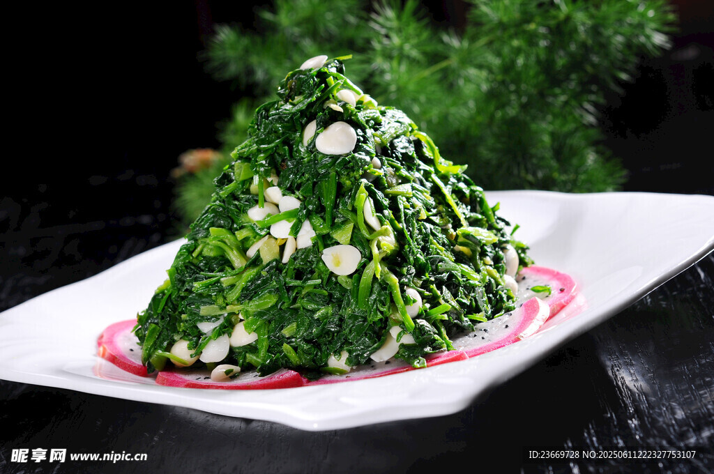 杏仁野菜
