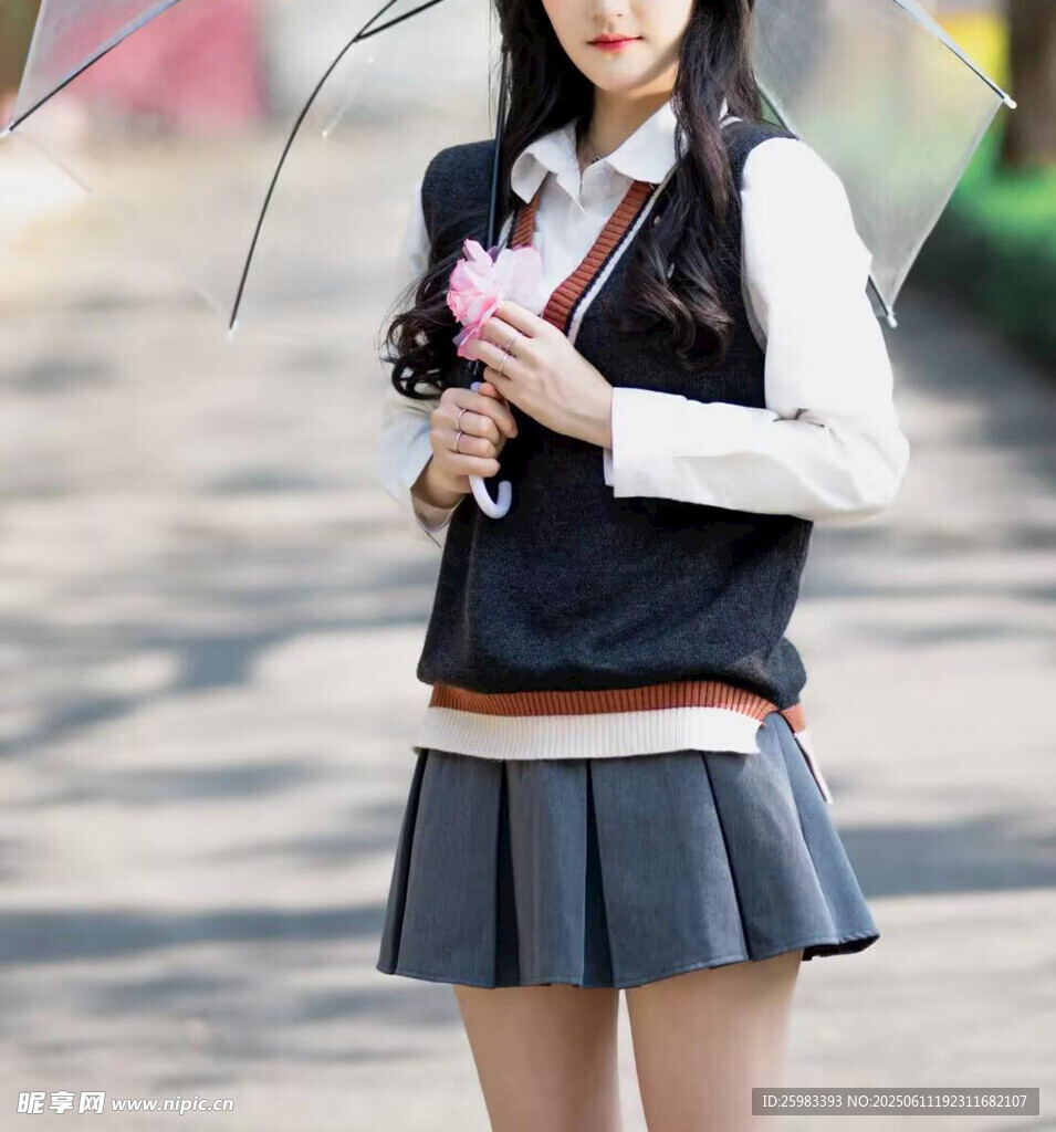 休闲的女孩