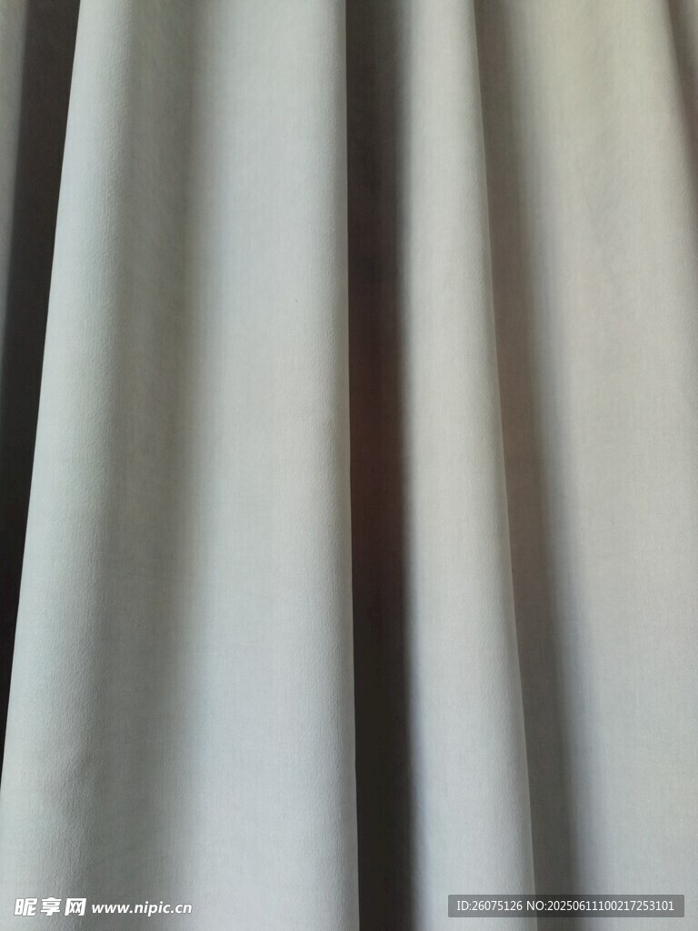 垂直条纹窗帘特写