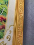 金色边框精美花卉装饰画