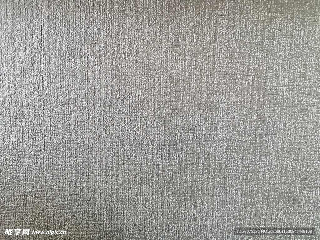 浅灰色纹理布料特写