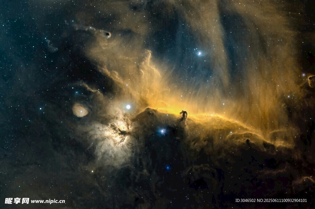 梦幻宇宙星空景象