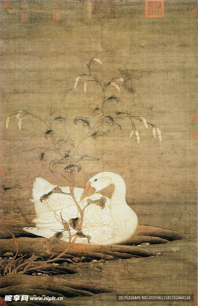 古代人物对坐图