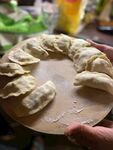 手工包制的美味饺子
