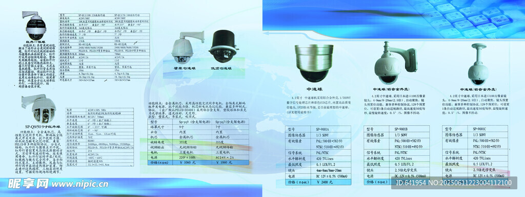 科技产品宣传资料展示