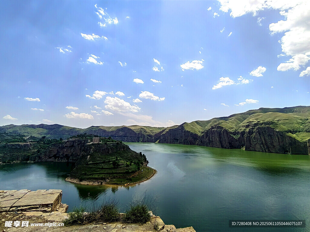 壮美山水湖景风光