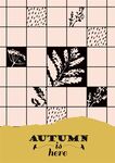 秋季几何图案装饰画