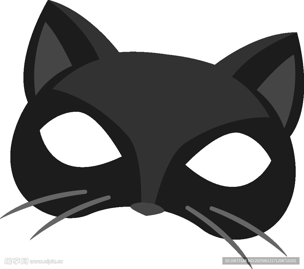黑猫面具