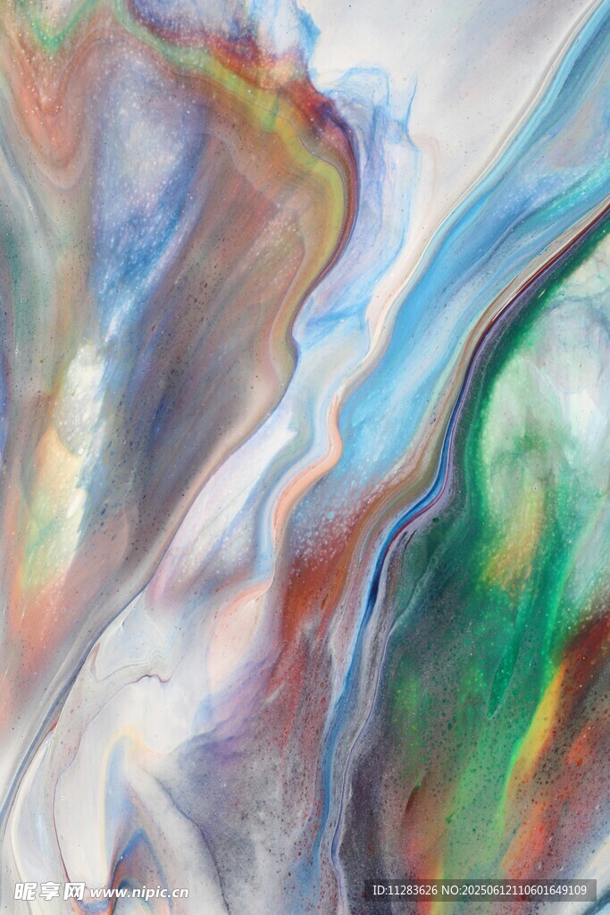 梦幻流体艺术纹理画面