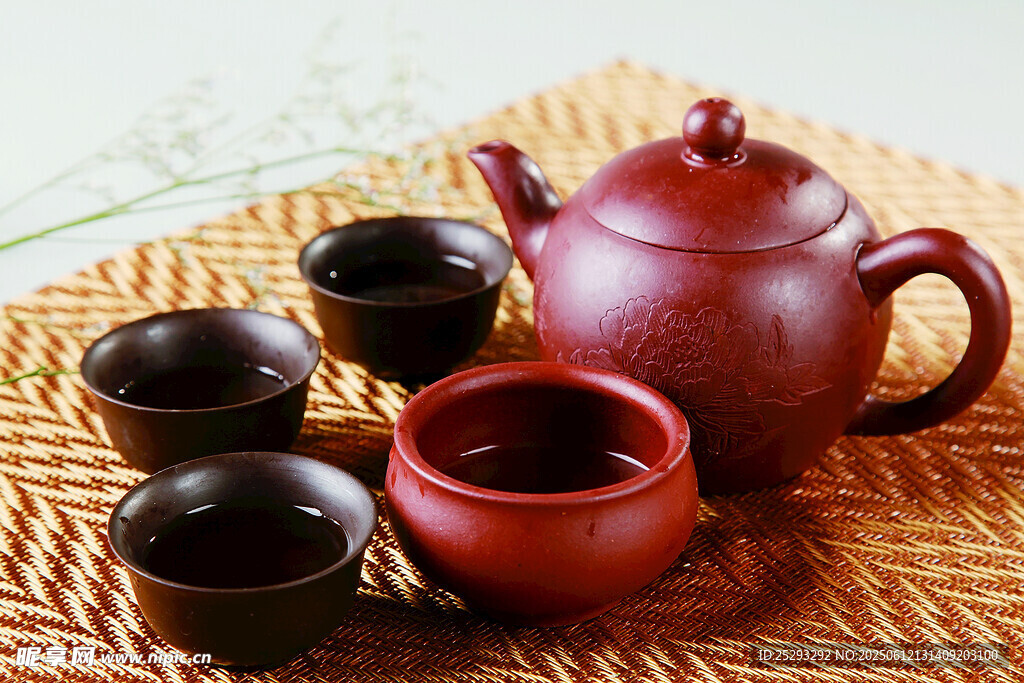传统茶具展示