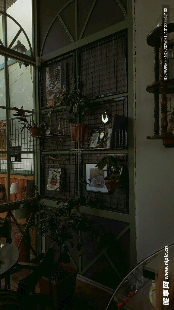 室内绿植装饰温馨角落