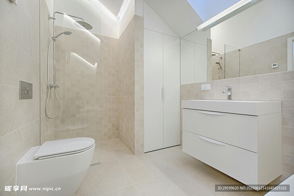 现代简约风卫生间一角