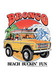 复古Bronco海滩 logo