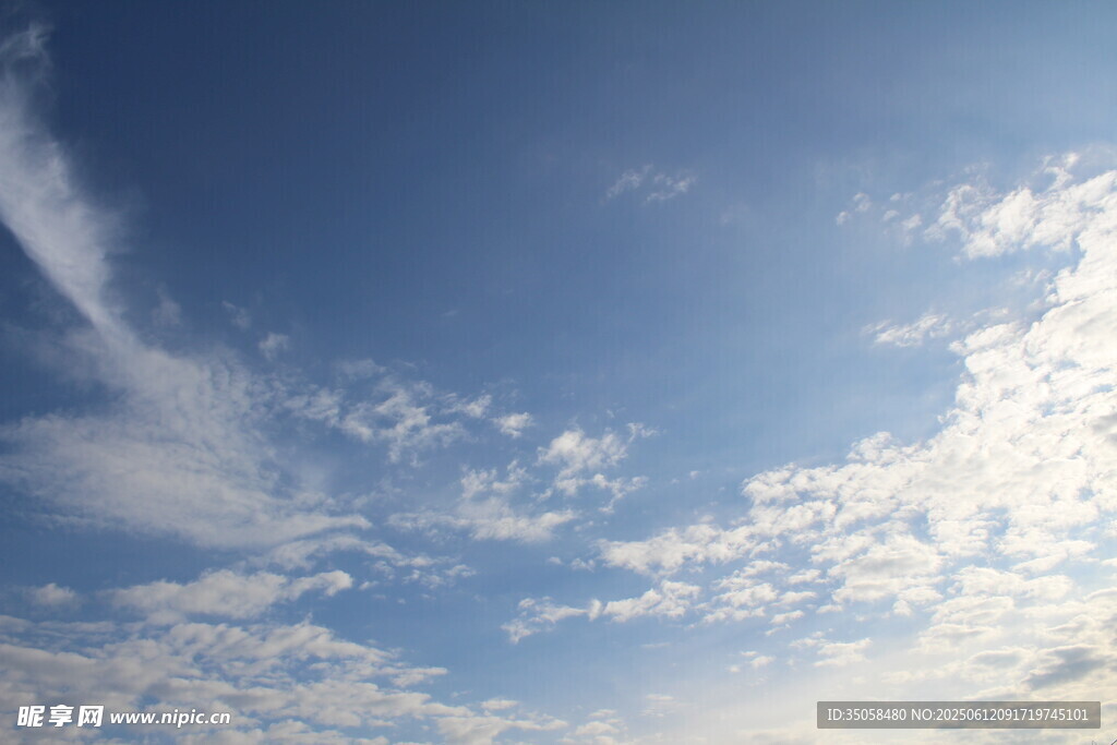 蓝天白云  
