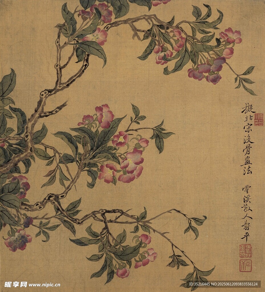 中式花鸟图