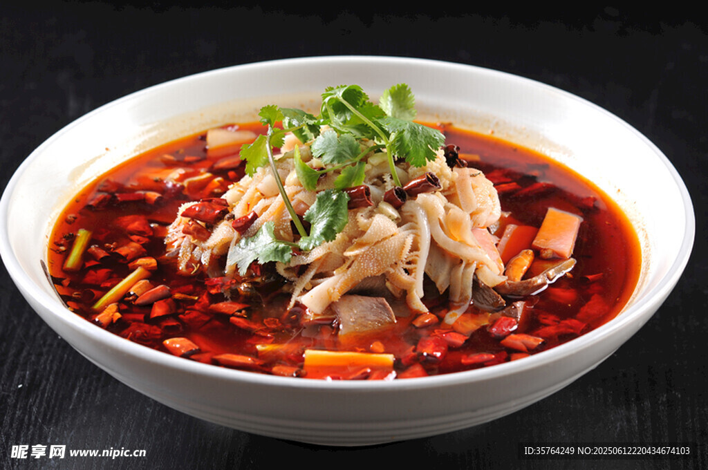 香辣美味鸡肉汤