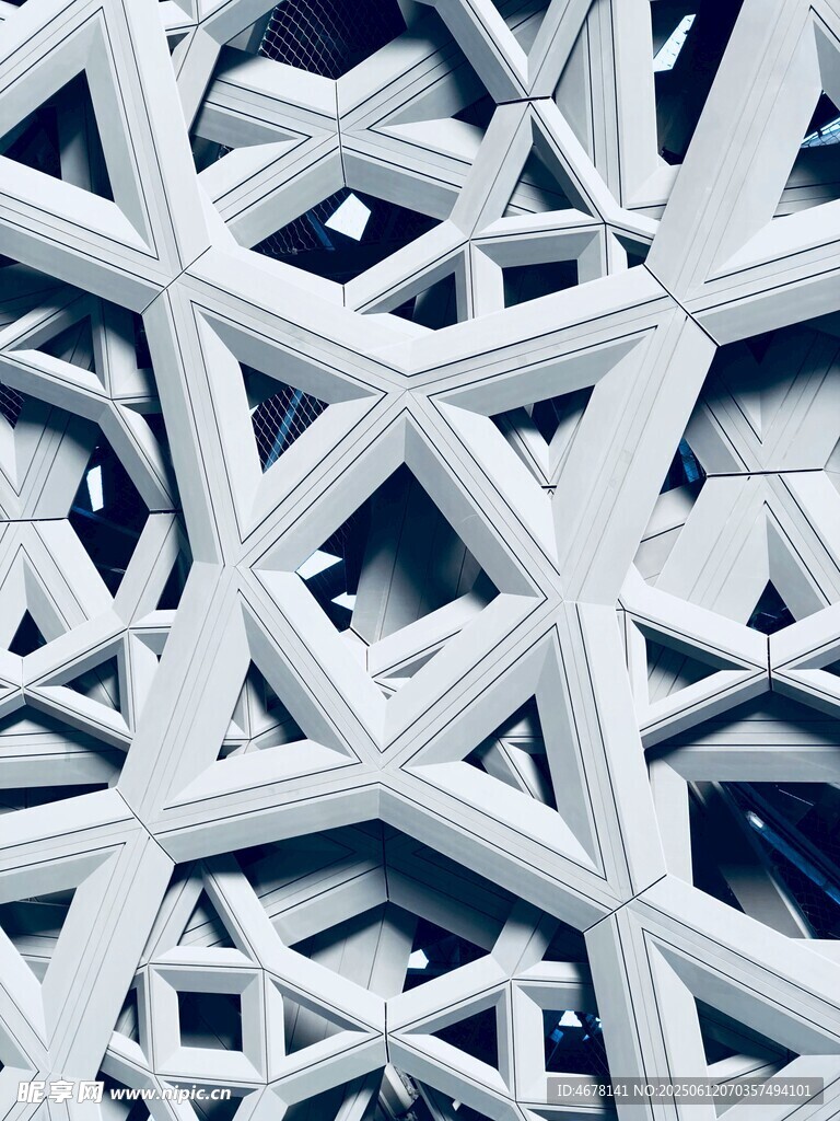 几何镂空图案纹理