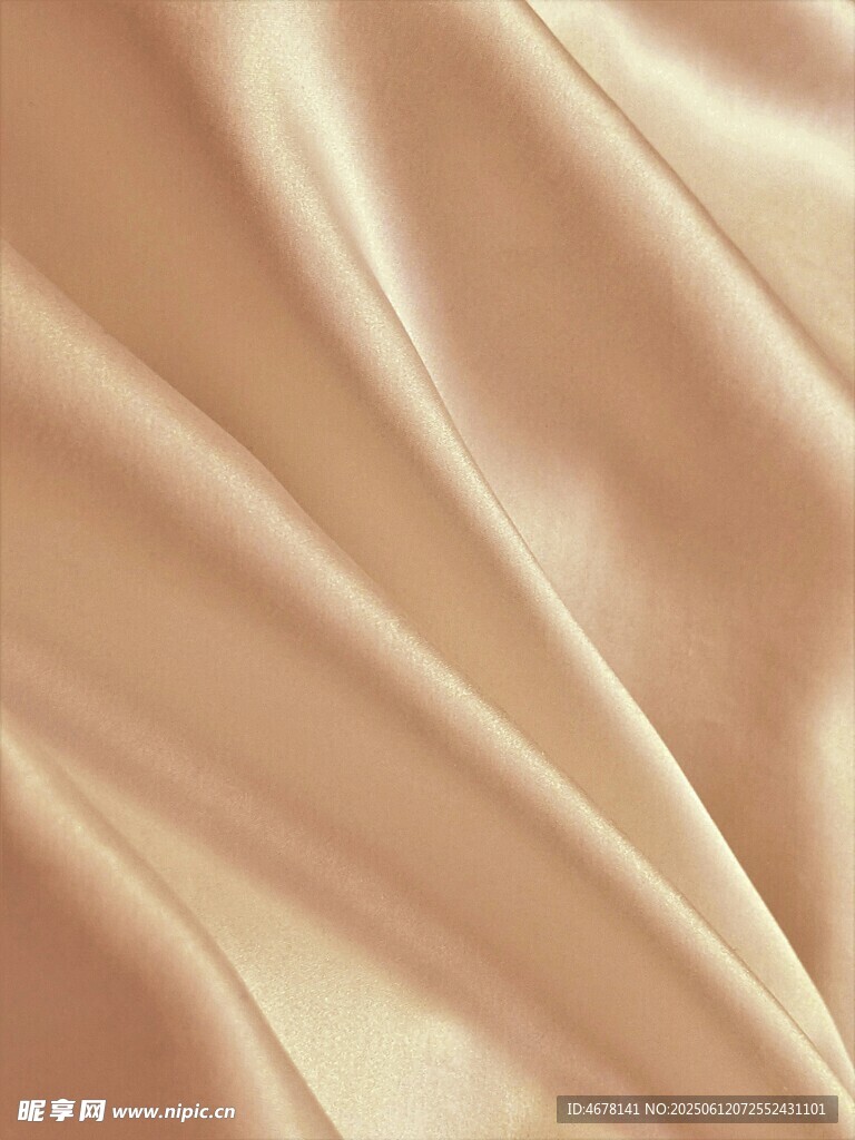 柔滑米色绸缎纹理