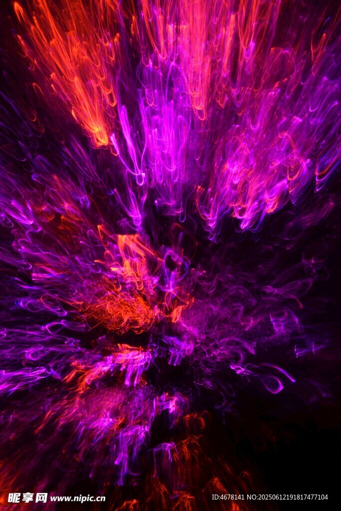 绚丽梦幻的色彩爆炸效果