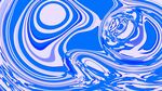 梦幻蓝色抽象流体图案