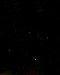 夜空中闪烁的点点繁星