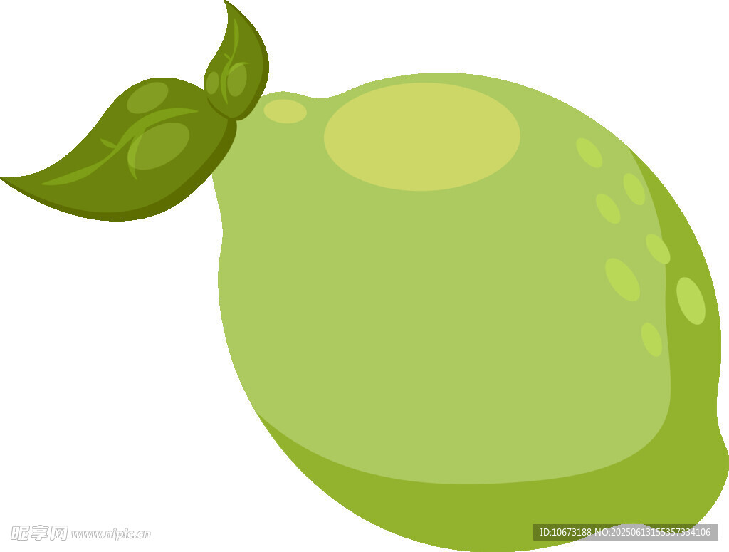 青柠檬插画