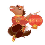 马年萌马贺岁喜庆迎2026