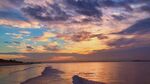 海边绚丽日落美景