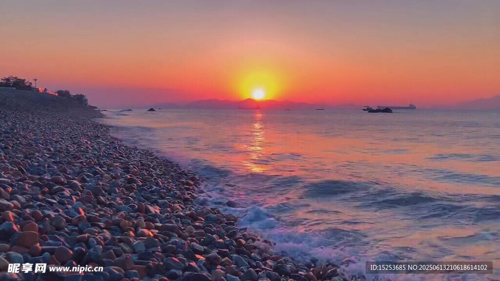 海边日落美景