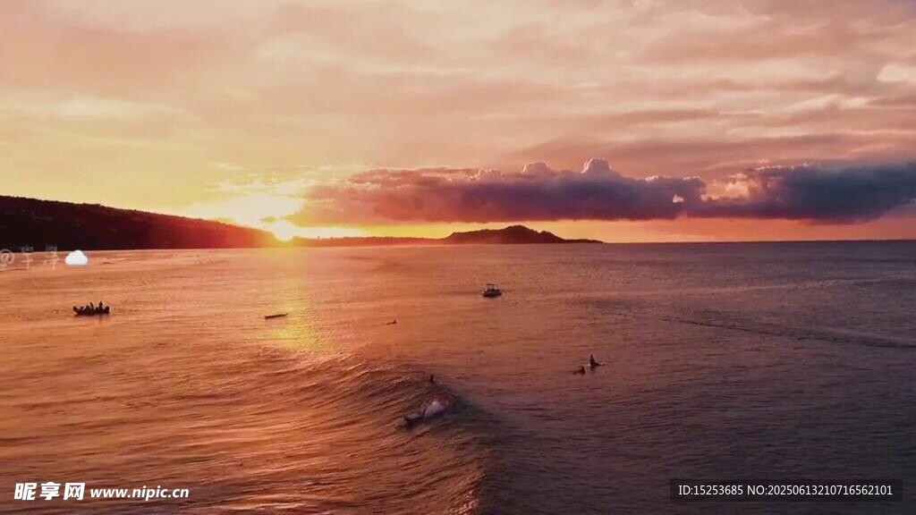 海边日落美景