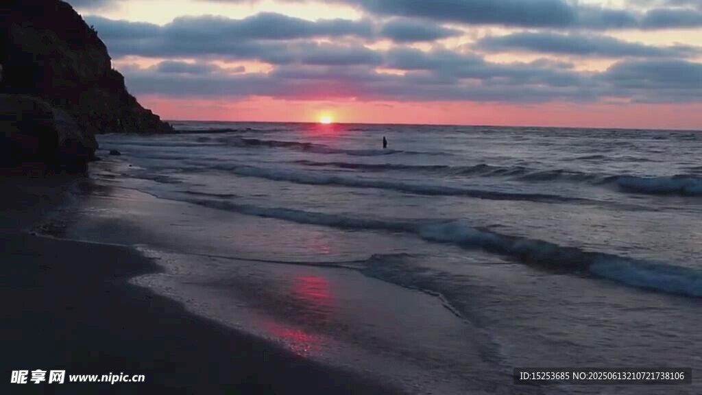 海边日落美景