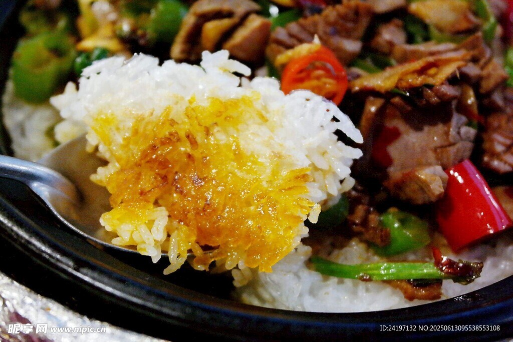 煲仔饭 砂锅饭 锅巴饭 盖饭 