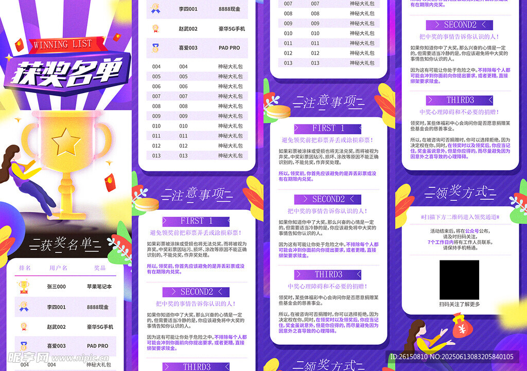 获奖详情页