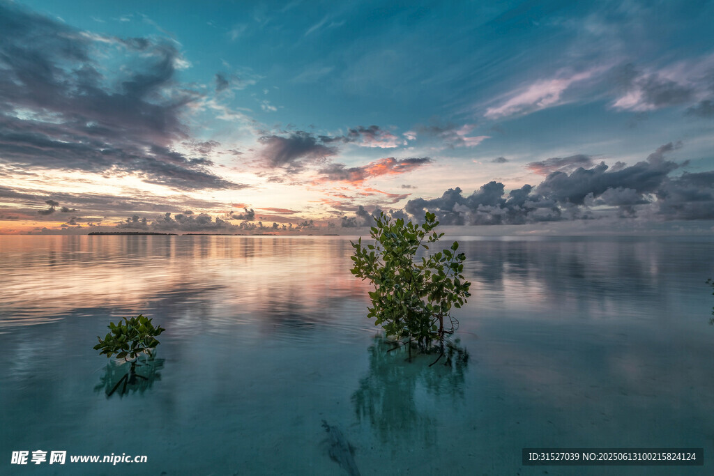 梦幻湖景摄影