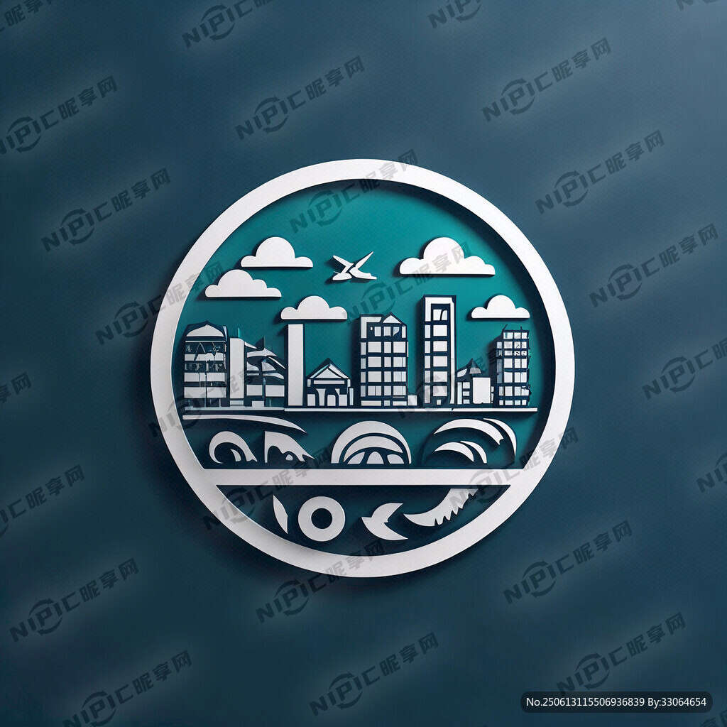 江苏滨海港开发区标志 绿色产业