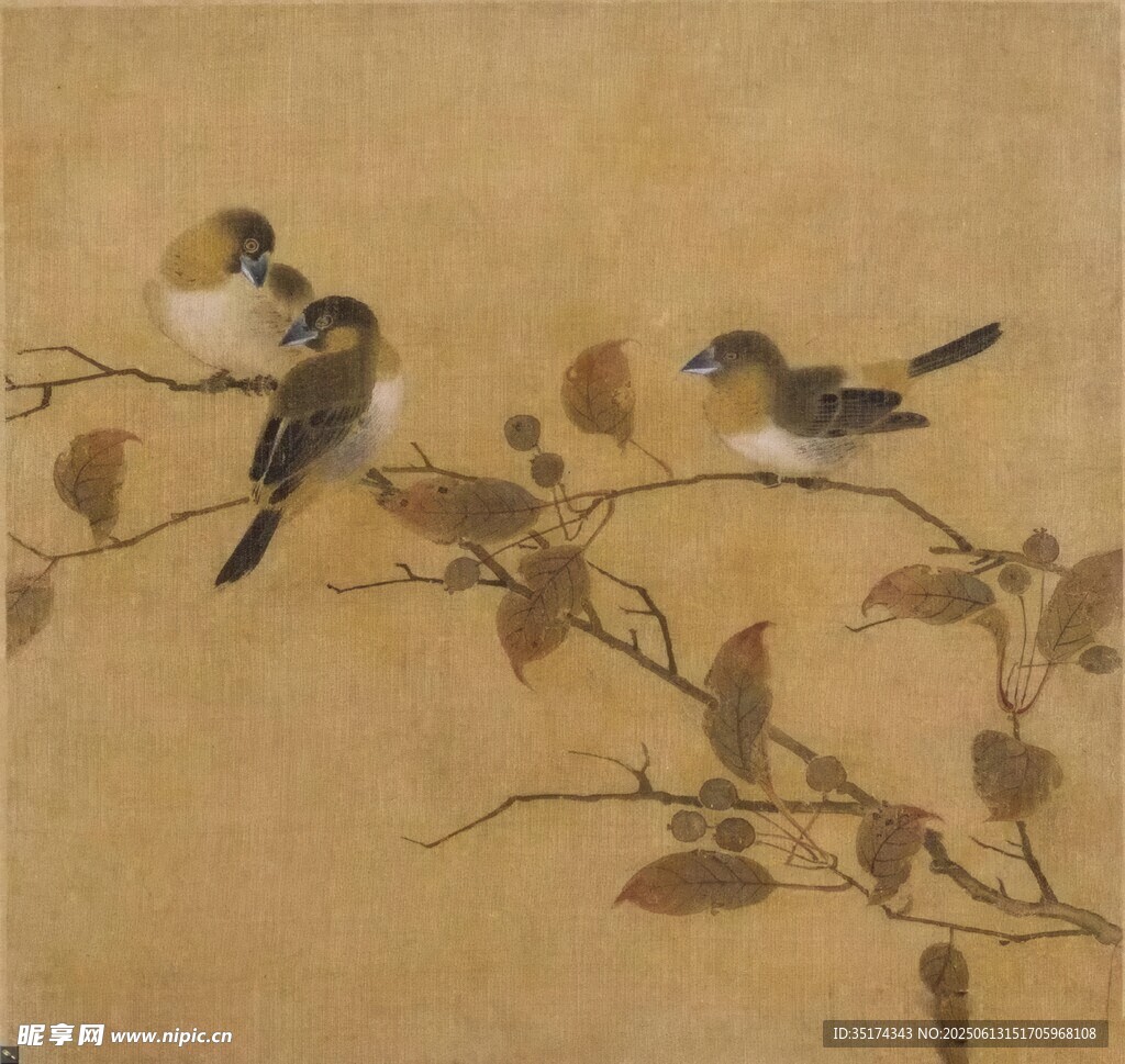 工笔花鸟