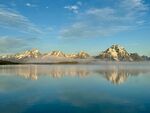 壮丽山水倒影美景