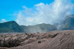 壮丽火山地貌景观