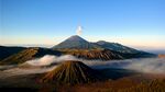 壮丽火山云海景观