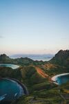 绝美山间湖泊风光