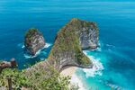巴厘岛绝美海景岩石风光