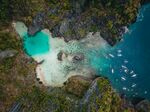 绝美海岛风光俯瞰图
