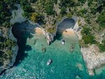 俯瞰碧海环抱的美丽海角