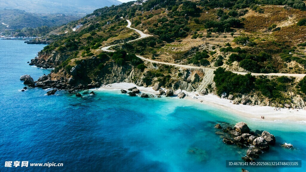绝美海岸风光 碧海白沙