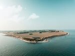 海上孤岛风光
